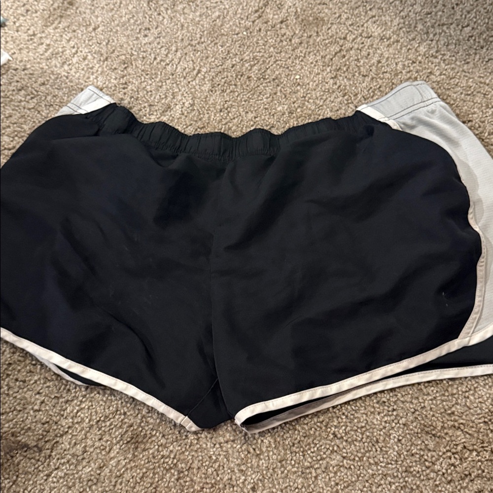Black and Gray Athletic Shorts